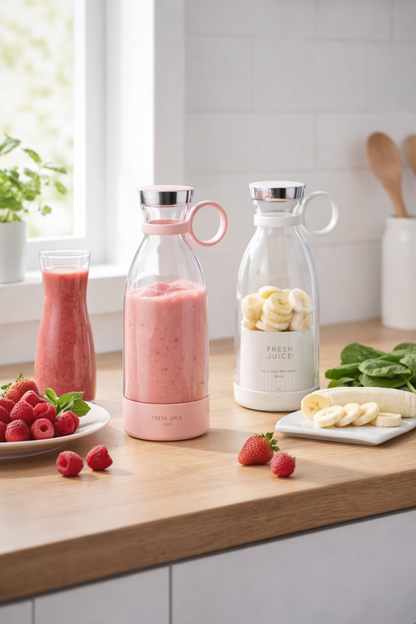 BlendNova Portable Blender 350ml– Fresh Smoothies Anywhere