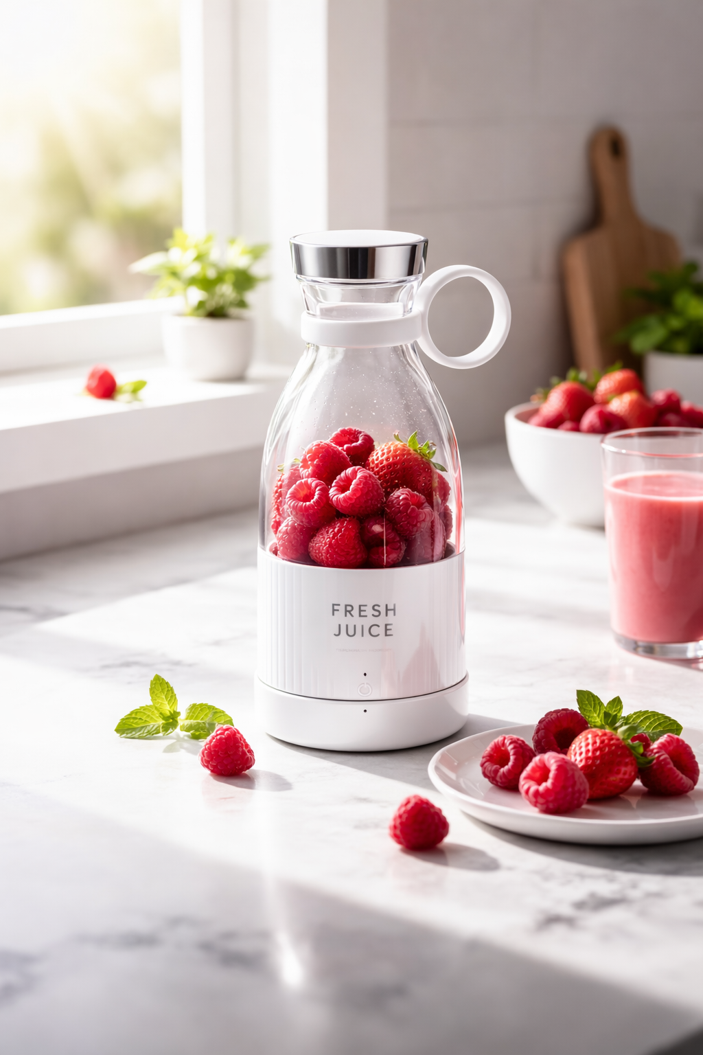 BlendNova Portable Blender 350ml– Fresh Smoothies Anywhere