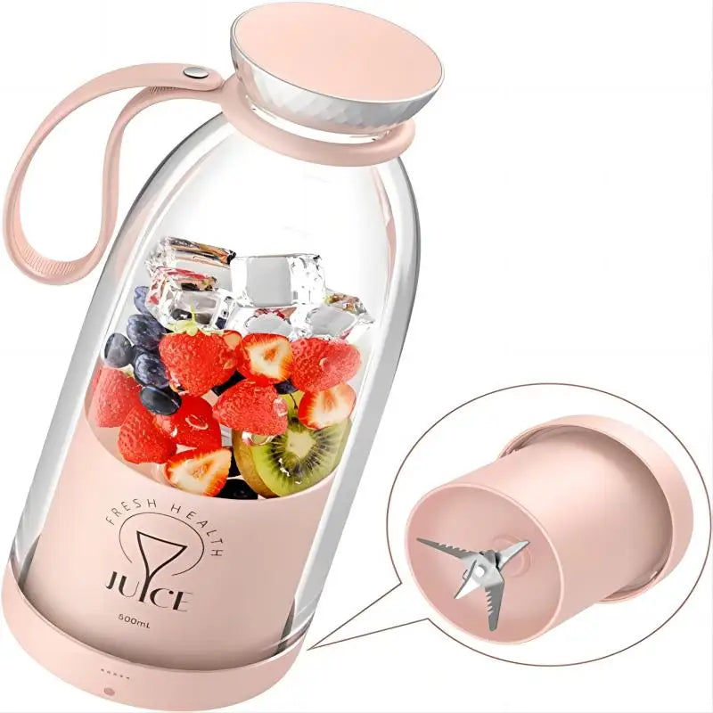 BlendNova Portable Blender 500ml– Fresh Smoothies Anywhere